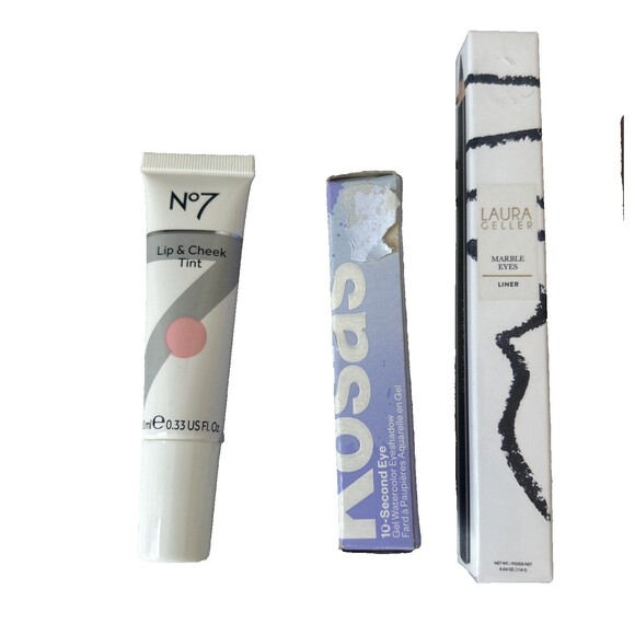 HIGH END BEAUTY MAKEUP  Bundle 9pc LOT Lash Lip Concealer Blush Brow Full Sz NEW - Picture 2 of 7